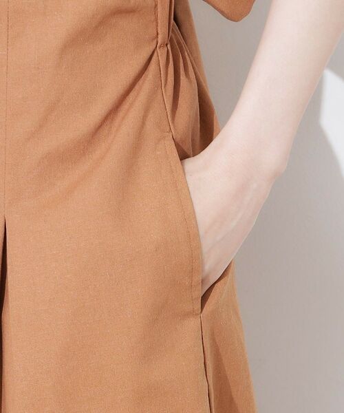 Couture Brooch / クチュールブローチ サロペット・オールインワン | 麻混リボンキャミサロペット | 詳細22