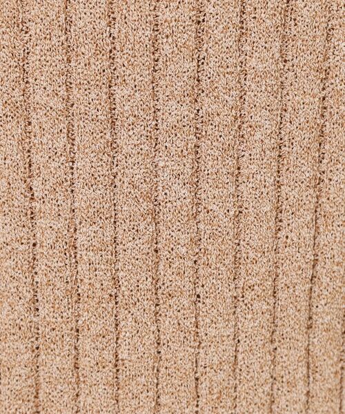 Couture Brooch / クチュールブローチ ロング・マキシ丈スカート | 透かし編みフリンジニットスカート | 詳細7