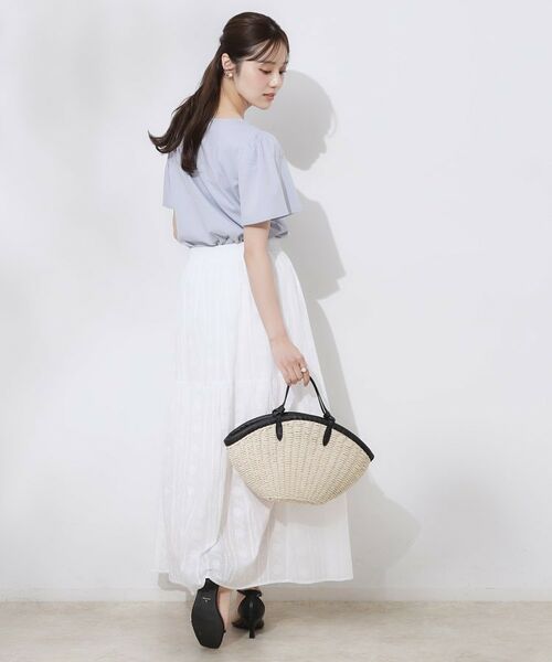 Couture Brooch / クチュールブローチ ロング・マキシ丈スカート | コットンレースティアードスカート | 詳細6