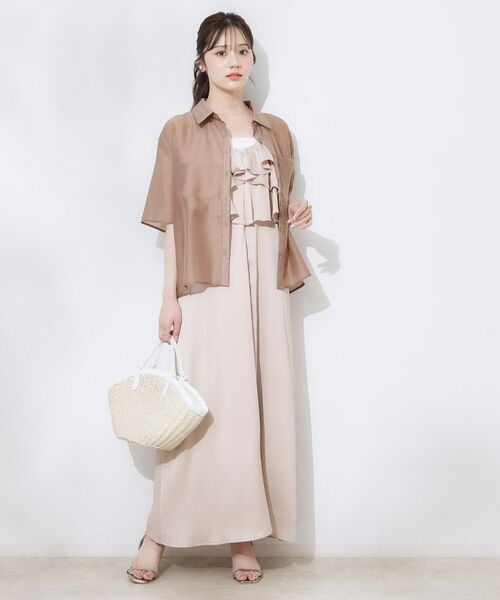 Couture Brooch / クチュールブローチ シャツ・ブラウス | 半袖シアーシャツ | 詳細18