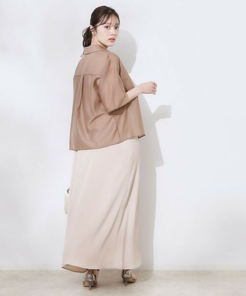 Couture Brooch / クチュールブローチ シャツ・ブラウス | 半袖シアーシャツ | 詳細20