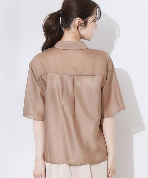 Couture Brooch / クチュールブローチ シャツ・ブラウス | 半袖シアーシャツ | 詳細24