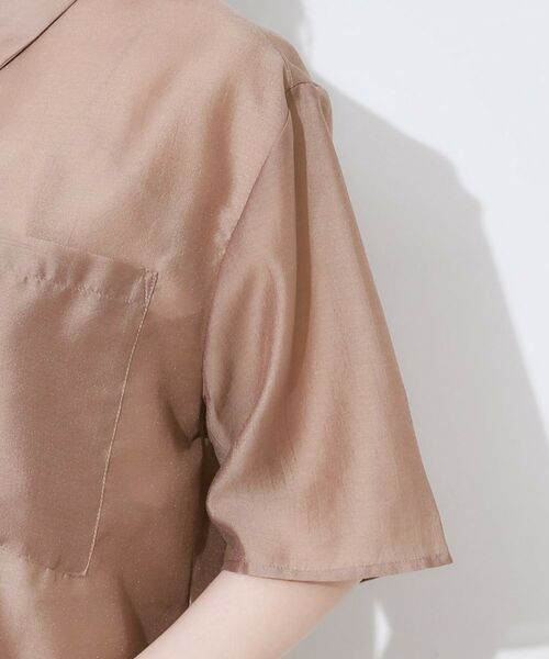 Couture Brooch / クチュールブローチ シャツ・ブラウス | 半袖シアーシャツ | 詳細26