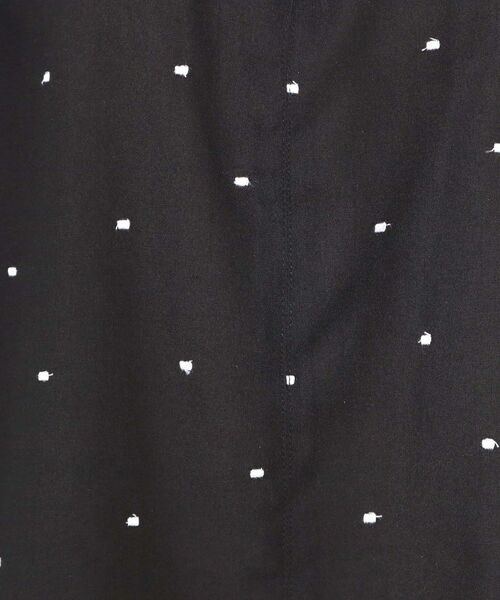 Couture Brooch / クチュールブローチ シャツ・ブラウス | 【マシンウォッシャブル】ドット刺繍リボンデザインブラウス | 詳細24