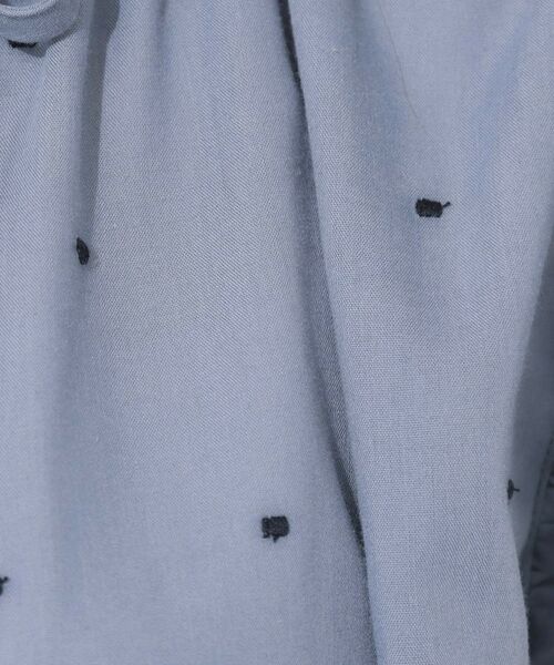 Couture Brooch / クチュールブローチ シャツ・ブラウス | 【マシンウォッシャブル】ドット刺繍リボンデザインブラウス | 詳細25