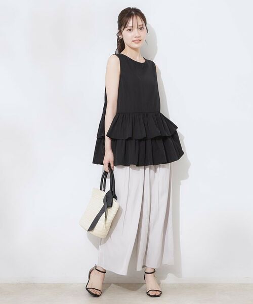 Couture Brooch / クチュールブローチ チュニック | フリルノースリチュニック | 詳細11