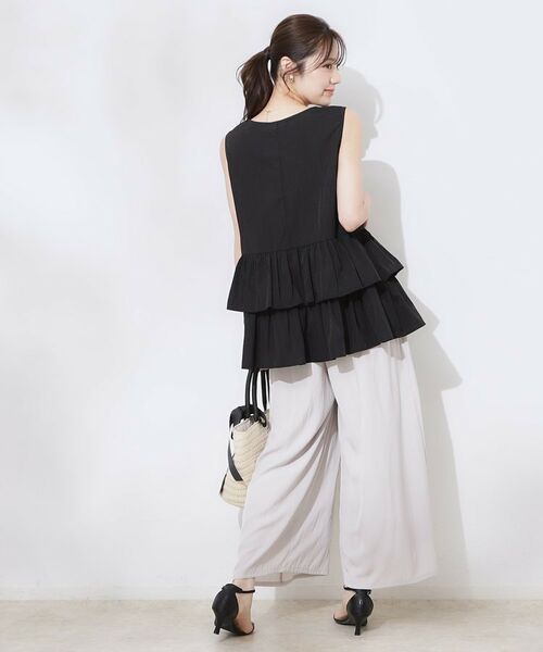 Couture Brooch / クチュールブローチ チュニック | フリルノースリチュニック | 詳細13