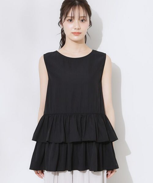 Couture Brooch / クチュールブローチ チュニック | フリルノースリチュニック | 詳細15