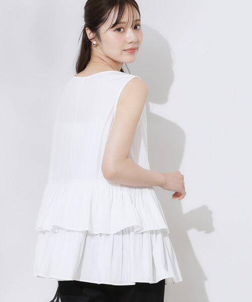 Couture Brooch / クチュールブローチ チュニック | フリルノースリチュニック | 詳細3