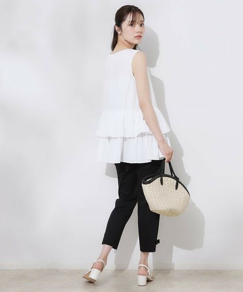 Couture Brooch / クチュールブローチ チュニック | フリルノースリチュニック | 詳細6