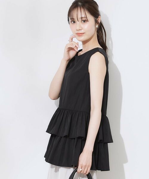 Couture Brooch / クチュールブローチ チュニック | フリルノースリチュニック | 詳細9