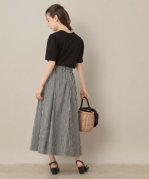 Couture Brooch / クチュールブローチ Tシャツ | 【接触冷感・UV機能あり・マシンウォッシャブル】60シルケット パフュームエンブロTシャツ | 詳細17