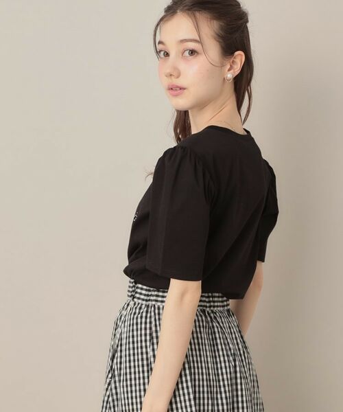 Couture Brooch / クチュールブローチ Tシャツ | 【接触冷感・UV機能あり・マシンウォッシャブル】60シルケット パフュームエンブロTシャツ | 詳細20