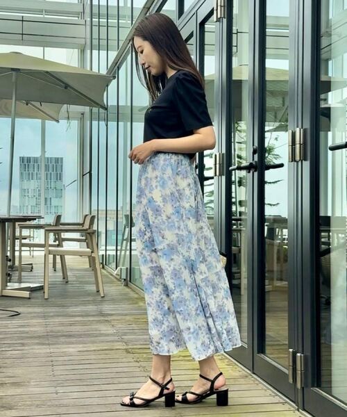 Couture Brooch / クチュールブローチ Tシャツ | 【接触冷感・UV機能あり・マシンウォッシャブル】60シルケット パフュームエンブロTシャツ | 詳細22