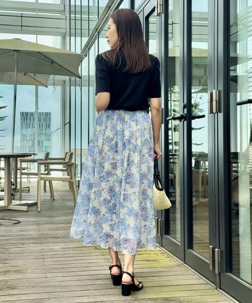 Couture Brooch / クチュールブローチ Tシャツ | 【接触冷感・UV機能あり・マシンウォッシャブル】60シルケット パフュームエンブロTシャツ | 詳細23