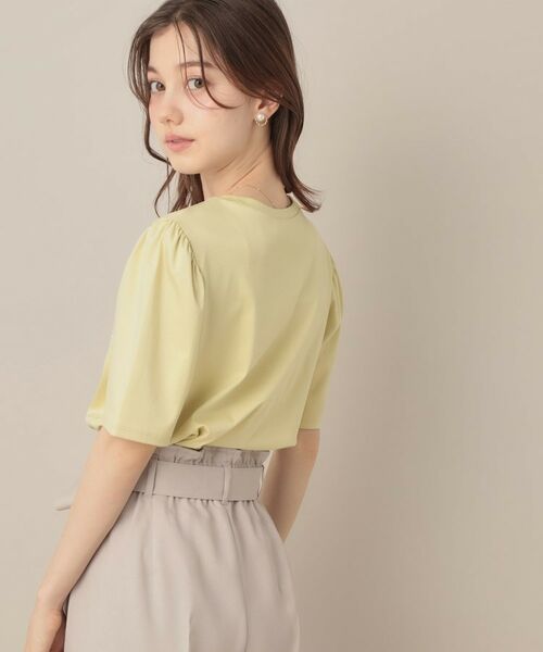 Couture Brooch / クチュールブローチ Tシャツ | 【接触冷感・UV機能あり・マシンウォッシャブル】60シルケット パフュームエンブロTシャツ | 詳細27