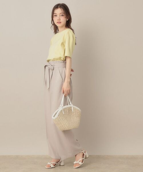 Couture Brooch / クチュールブローチ Tシャツ | 【接触冷感・UV機能あり・マシンウォッシャブル】60シルケット パフュームエンブロTシャツ | 詳細29