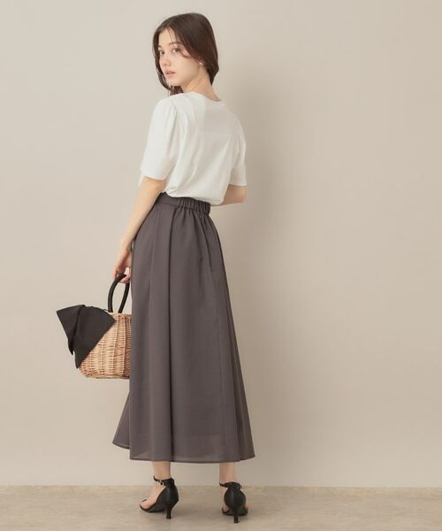 Couture Brooch / クチュールブローチ Tシャツ | 【接触冷感・UV機能あり・マシンウォッシャブル】60シルケット パフュームエンブロTシャツ | 詳細3