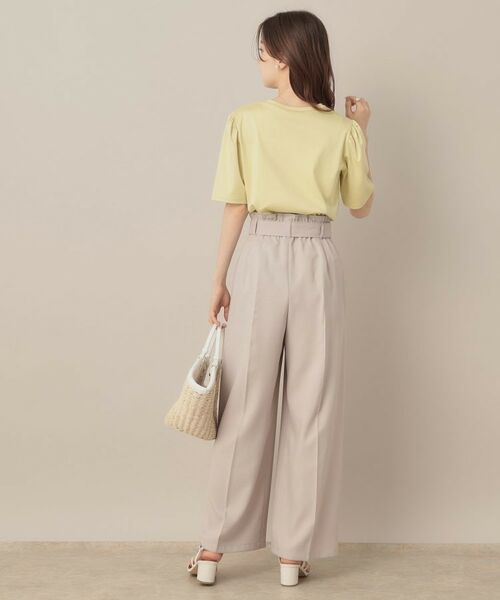 Couture Brooch / クチュールブローチ Tシャツ | 【接触冷感・UV機能あり・マシンウォッシャブル】60シルケット パフュームエンブロTシャツ | 詳細30