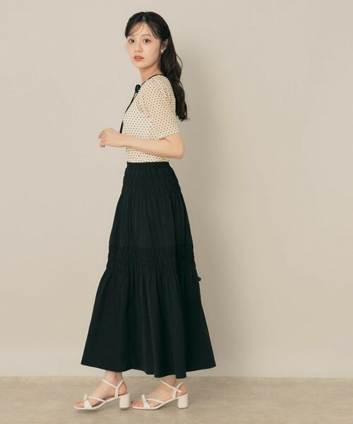 Couture Brooch / クチュールブローチ カットソー | 2WAYリボンドットチュールプルオーバー | 詳細16