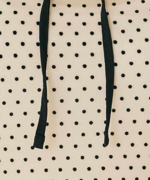 Couture Brooch / クチュールブローチ カットソー | 2WAYリボンドットチュールプルオーバー | 詳細18