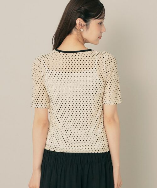 Couture Brooch / クチュールブローチ カットソー | 2WAYリボンドットチュールプルオーバー | 詳細21