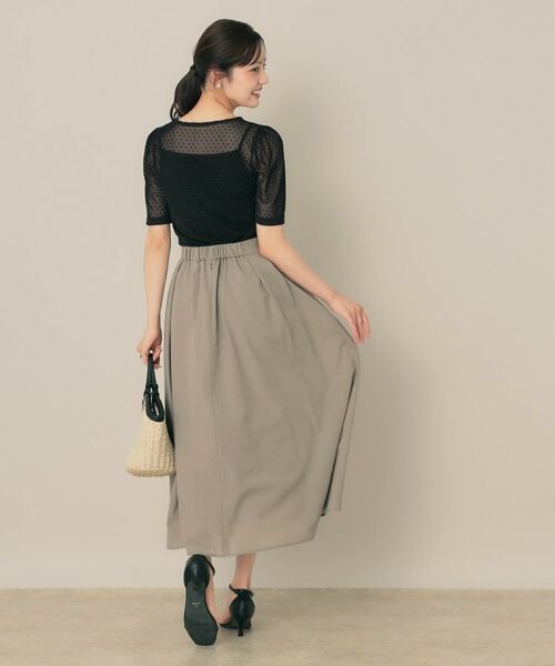 Couture Brooch / クチュールブローチ カットソー | 2WAYリボンドットチュールプルオーバー | 詳細8