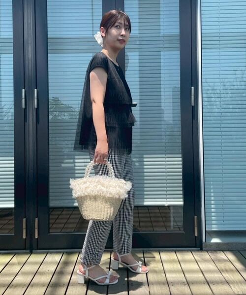 Couture Brooch / クチュールブローチ カットソー | 【マシンウォッシャブル・大人可愛い】チュールプリーツチュニック | 詳細21