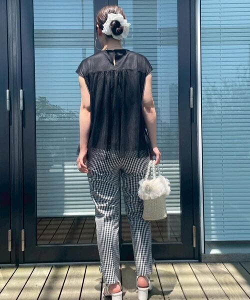 Couture Brooch / クチュールブローチ カットソー | 【マシンウォッシャブル・大人可愛い】チュールプリーツチュニック | 詳細22