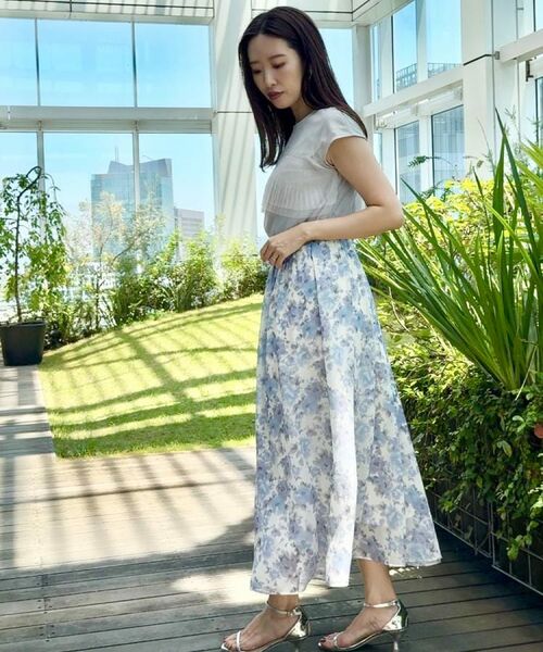 Couture Brooch / クチュールブローチ カットソー | 【マシンウォッシャブル・大人可愛い】チュールプリーツチュニック | 詳細8