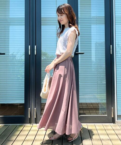 Couture Brooch / クチュールブローチ カットソー | 【マシンウォッシャブル・UVケア・接触冷感】フレンチ肩レースカットソー | 詳細18