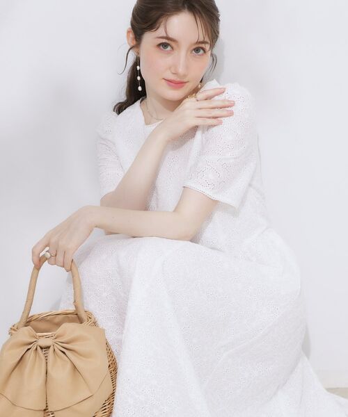 美品　花びらの様な衿元が素敵な上品ワンピ Amazon.co.jp: [Collecala] 花柄シフォンわんぴーす 女の子初春