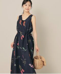 Couture Brooch / クチュールブローチ ロング・マキシ丈ワンピース | ビックフラワーVネックワンピース