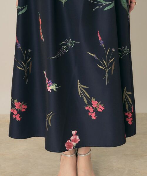 Couture Brooch / クチュールブローチ ロング・マキシ丈ワンピース | ビックフラワーVネックワンピース | 詳細22