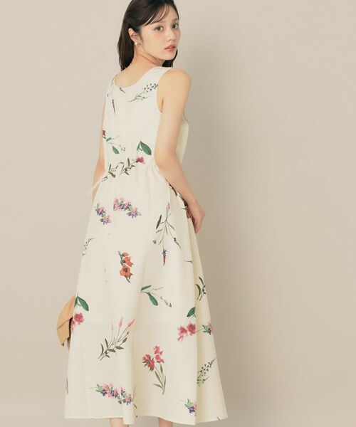 Couture Brooch / クチュールブローチ ロング・マキシ丈ワンピース | ビックフラワーVネックワンピース | 詳細3