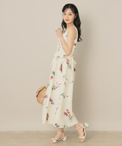 Couture Brooch / クチュールブローチ ロング・マキシ丈ワンピース | ビックフラワーVネックワンピース | 詳細5