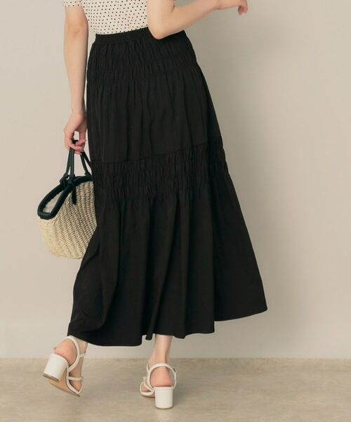 Couture Brooch / クチュールブローチ ロング・マキシ丈スカート | ティアード切替スカート | 詳細10