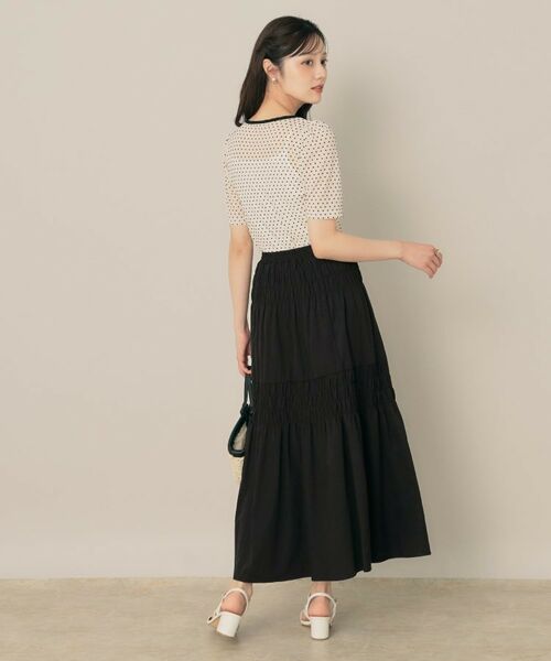 Couture Brooch / クチュールブローチ ロング・マキシ丈スカート | ティアード切替スカート | 詳細13