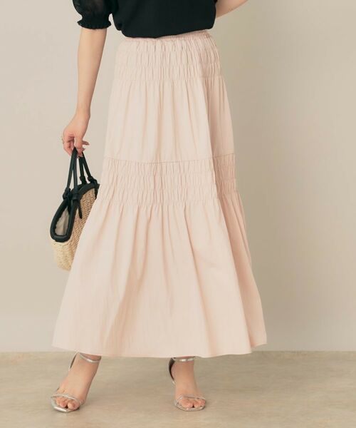 Couture Brooch / クチュールブローチ ロング・マキシ丈スカート | ティアード切替スカート | 詳細15