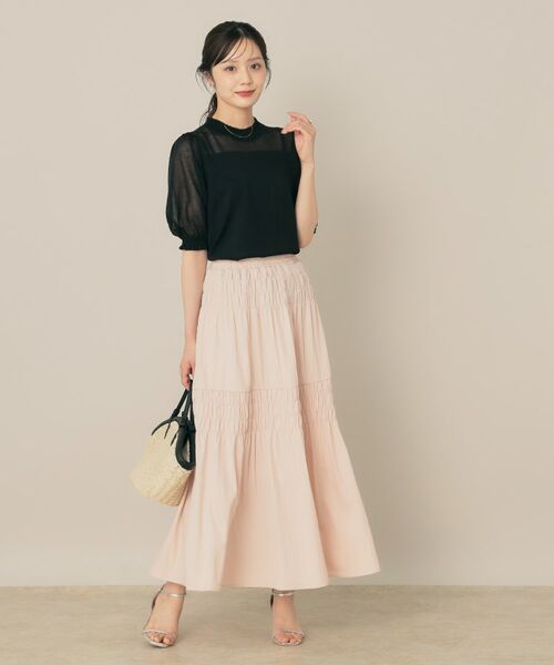 Couture Brooch / クチュールブローチ ロング・マキシ丈スカート | ティアード切替スカート | 詳細18