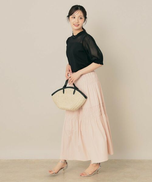 Couture Brooch / クチュールブローチ ロング・マキシ丈スカート | ティアード切替スカート | 詳細19