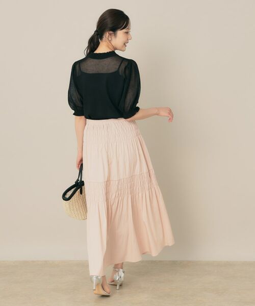 Couture Brooch / クチュールブローチ ロング・マキシ丈スカート | ティアード切替スカート | 詳細20