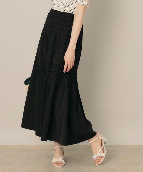 Couture Brooch / クチュールブローチ ロング・マキシ丈スカート | ティアード切替スカート | 詳細8