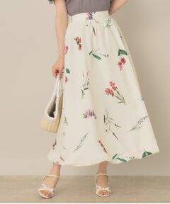 Couture Brooch / クチュールブローチ ロング・マキシ丈スカート | ビックフラワーバルーンスカート