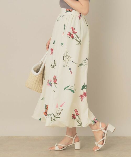 Couture Brooch / クチュールブローチ ロング・マキシ丈スカート | ビックフラワーバルーンスカート | 詳細2