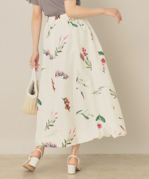 Couture Brooch / クチュールブローチ ロング・マキシ丈スカート | ビックフラワーバルーンスカート | 詳細3