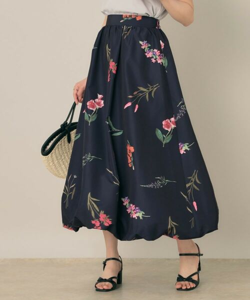 Couture Brooch / クチュールブローチ ロング・マキシ丈スカート | ビックフラワーバルーンスカート | 詳細8