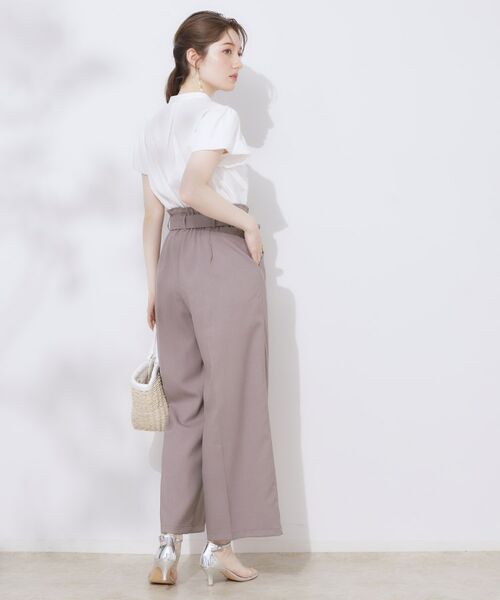 Couture Brooch / クチュールブローチ シャツ・ブラウス | 【大人フェミニン・華奢見え・通勤】フロントフリルシャツ | 詳細3