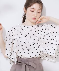 Couture Brooch / クチュールブローチ シャツ・ブラウス | さくらんぼドットブラウス