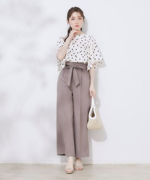 Couture Brooch / クチュールブローチ シャツ・ブラウス | さくらんぼドットブラウス | 詳細11